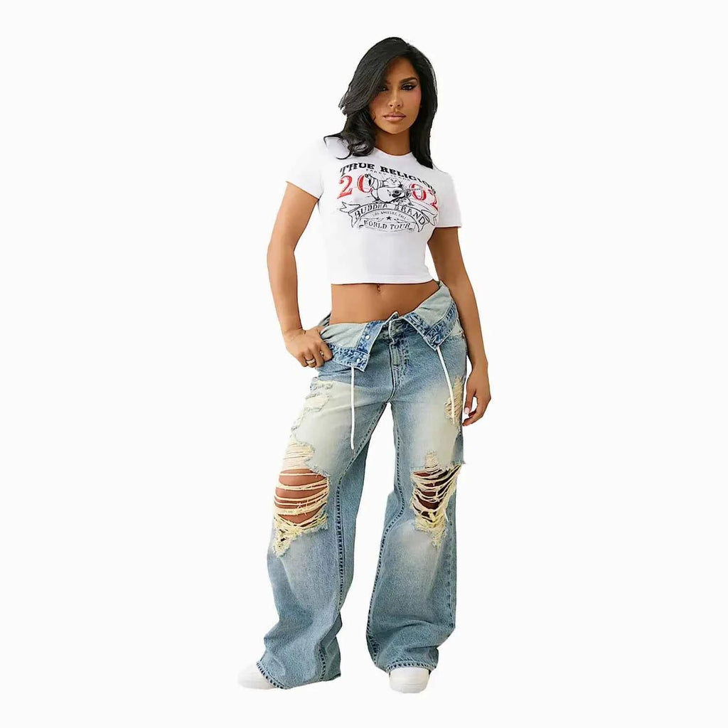 Women's Crystal OG World Tour Buddha Baby T-Shirt
