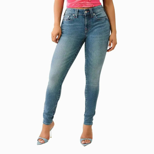 Women's Jennie ¡®I Love True Religion¡¯ Curvy Skinny Jean Pant