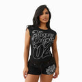 Women's Sporty Raglan Ribbed T-Shirt
