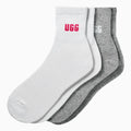 Women's Quinlin Logo Quarter Socks (2 Pairs)