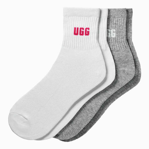 Women's Quinlin Logo Quarter Socks (2 Pairs)