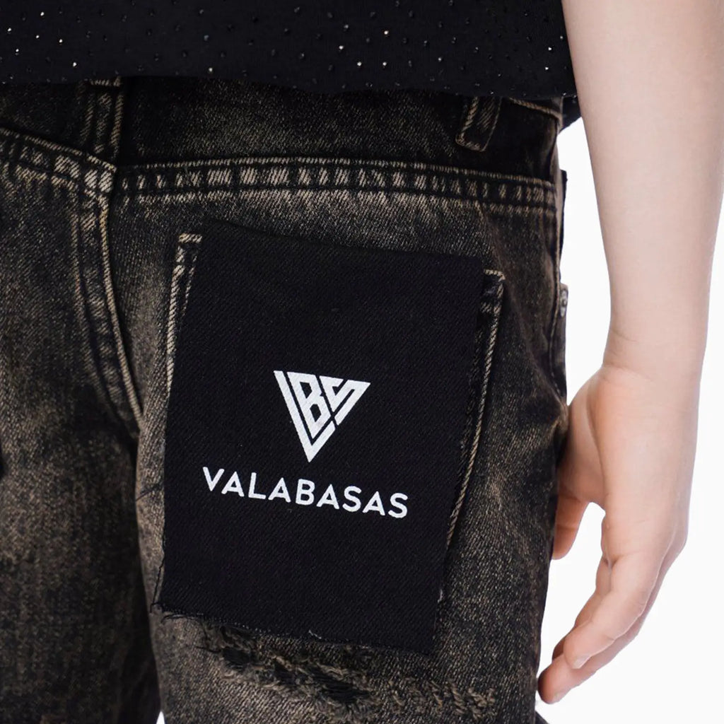 Kid's Clipped Denim Shorts
