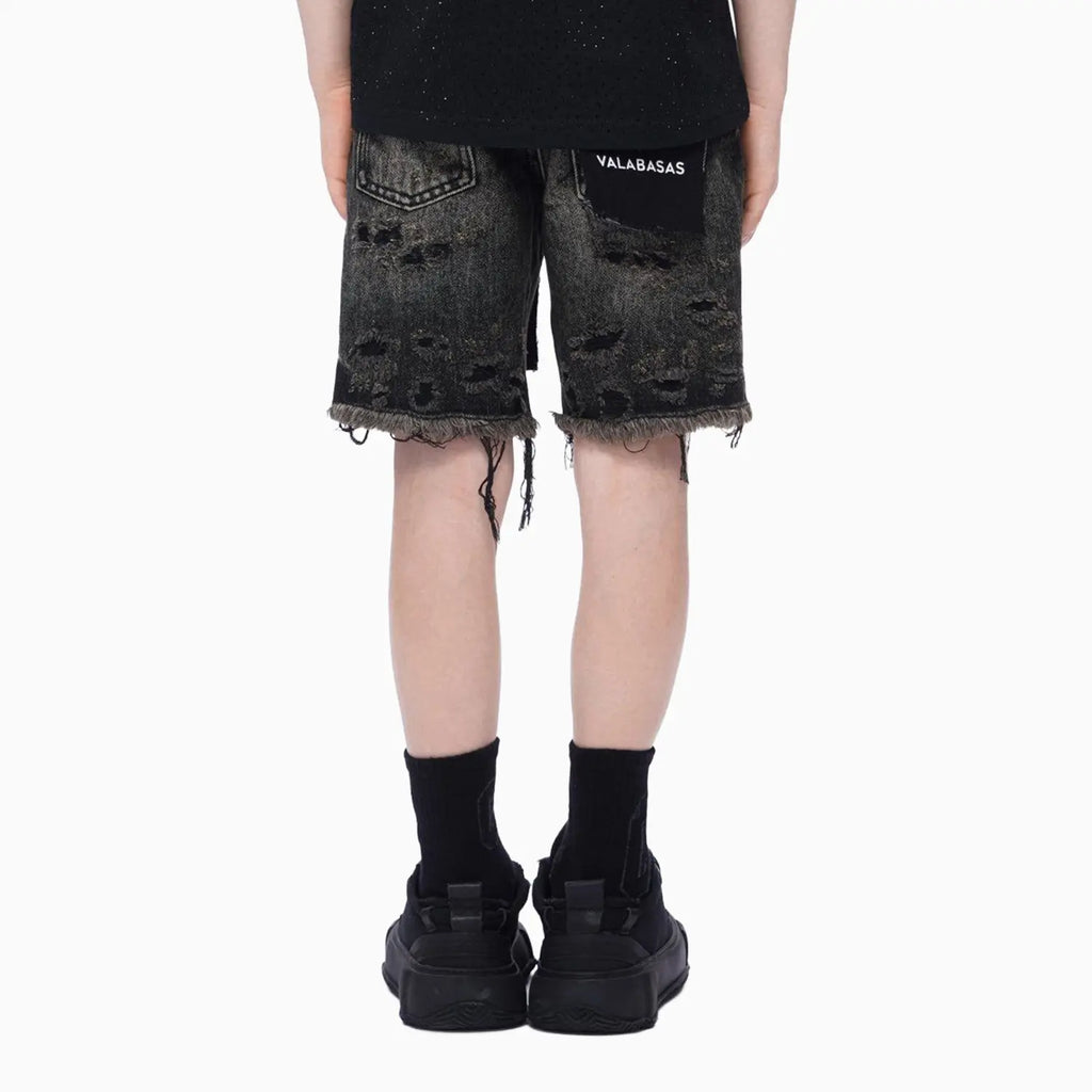 Kid's Clipped Denim Shorts