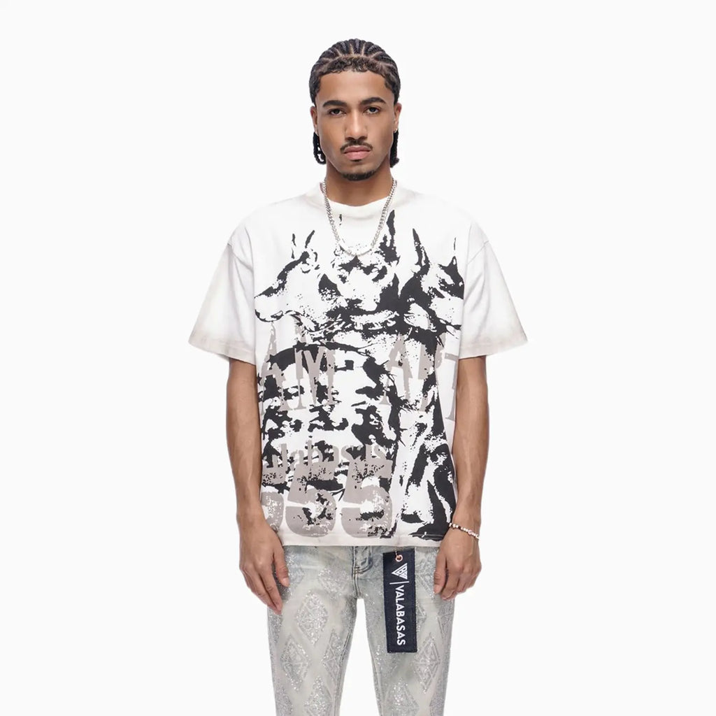 T-shirt d'art à manches courtes pour homme