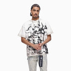 T-shirt d'art à manches courtes pour homme