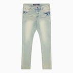 Pantalon en jean skinny extensible 4 directions Mr. Flex pour homme