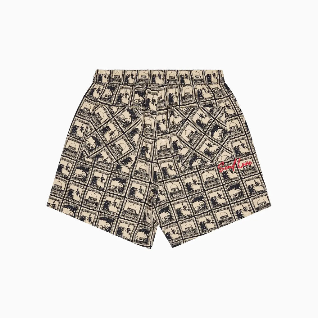 Men's Send Love T-Shirt and Shorts Outfit