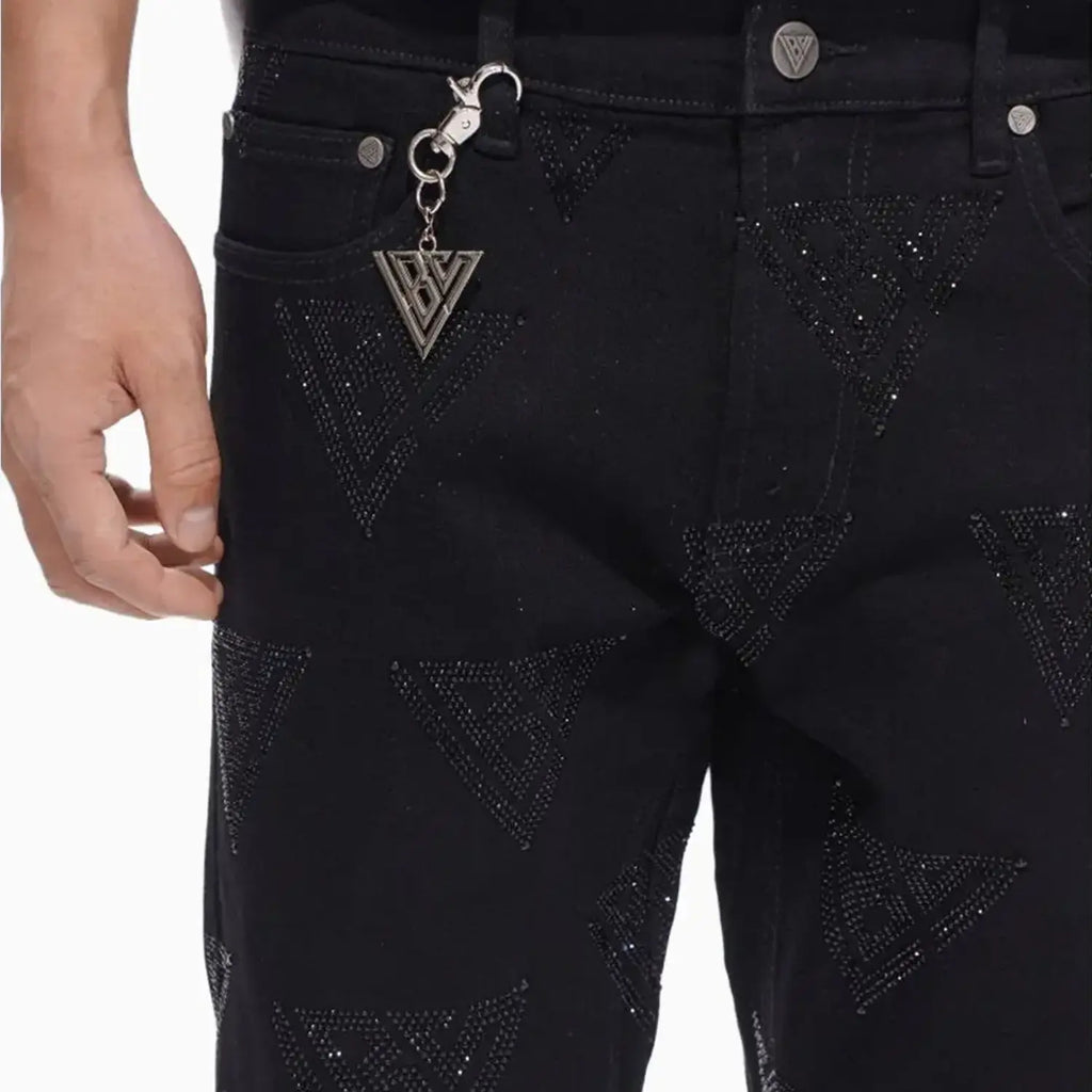Pantalón vaquero para hombre Show Jet con diseño apilado