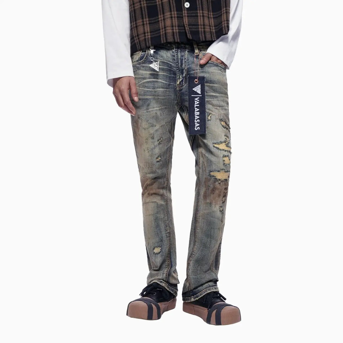 Men's Static Stacked Denim Pant