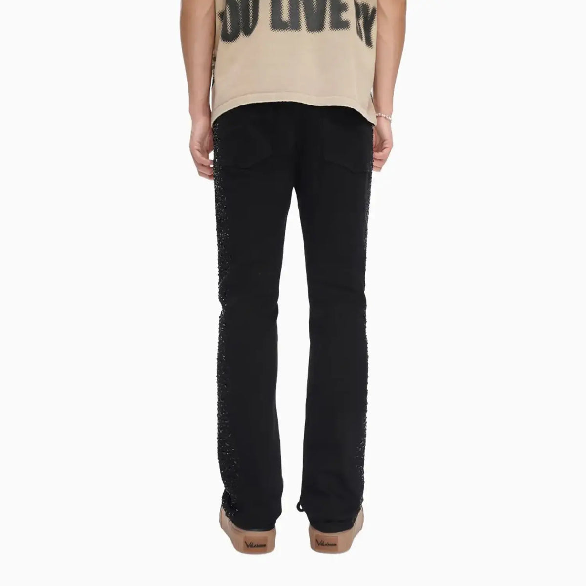 Men's Stock Jet Stacked Flare Denim Pant