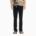 Pantalón de mezclilla para hombre apilado con efecto acampanado Jet