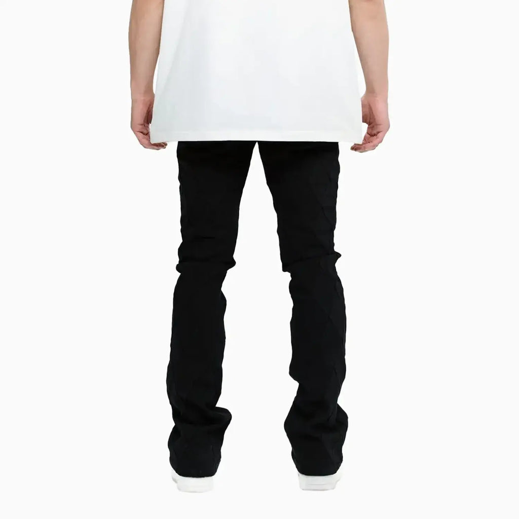 Pantalón skinny apilado de hombre
