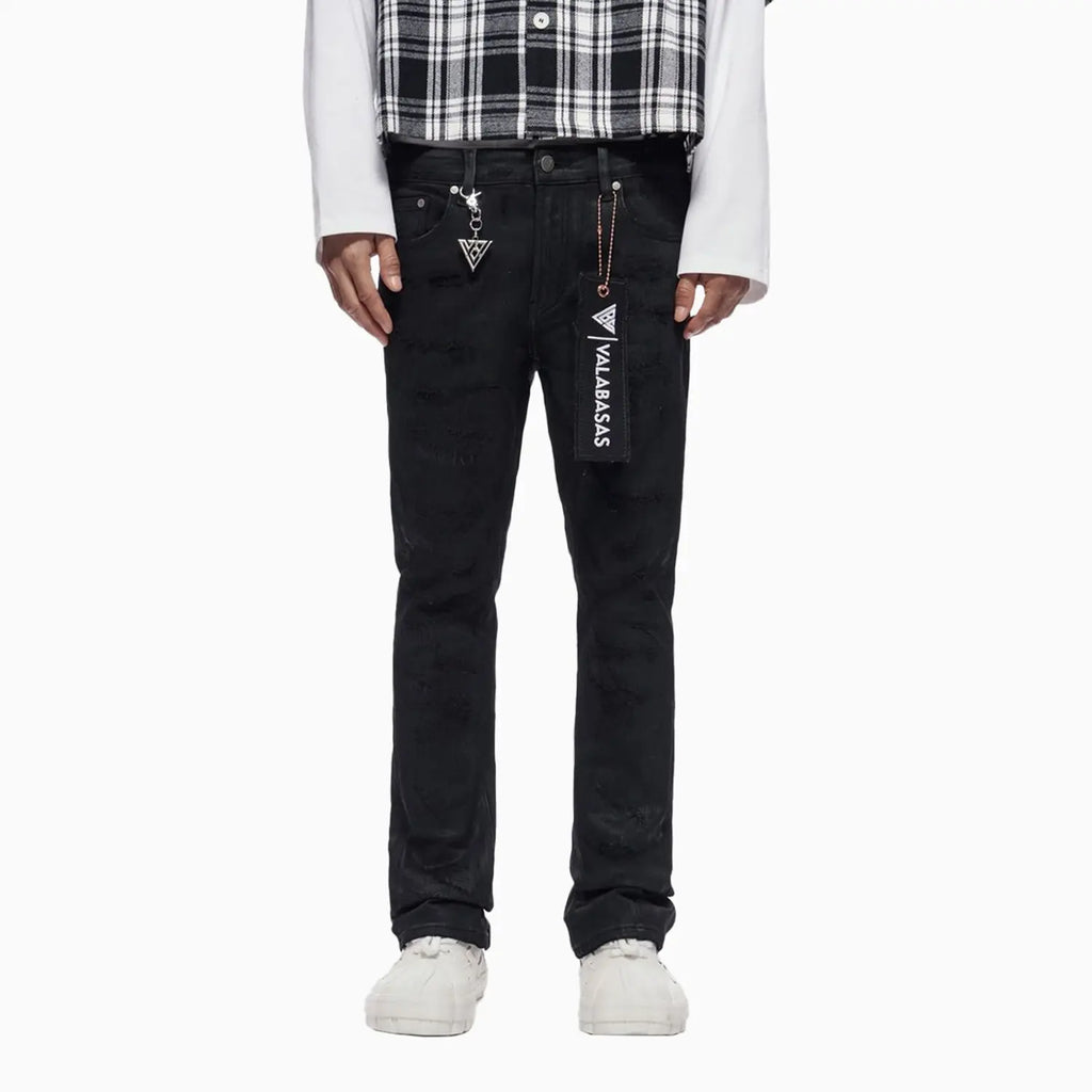 Men's Trance Stacked Waxed Denim Pant