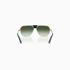 Gafas de sol Versace degradado dorado y verde