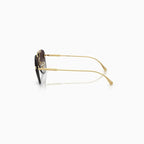 Versace Gold Grey Gradient Sunglasses