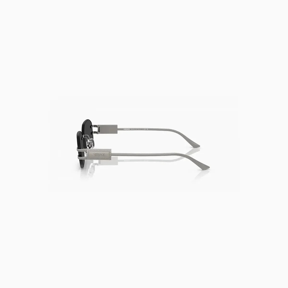 Women's Versace Grey Silver Sunglasses