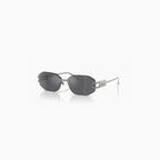 Women's Versace Grey Silver Sunglasses - Famous | Online Store