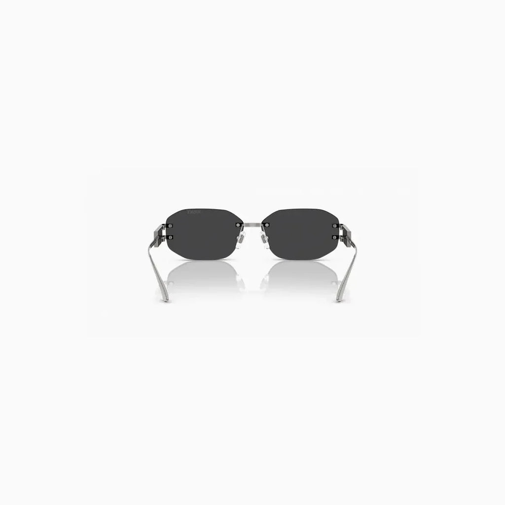 Women's Versace Grey Silver Sunglasses - Famous | Online Store
