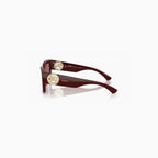 Gafas de sol Burberry violeta oscuro burdeos para mujer