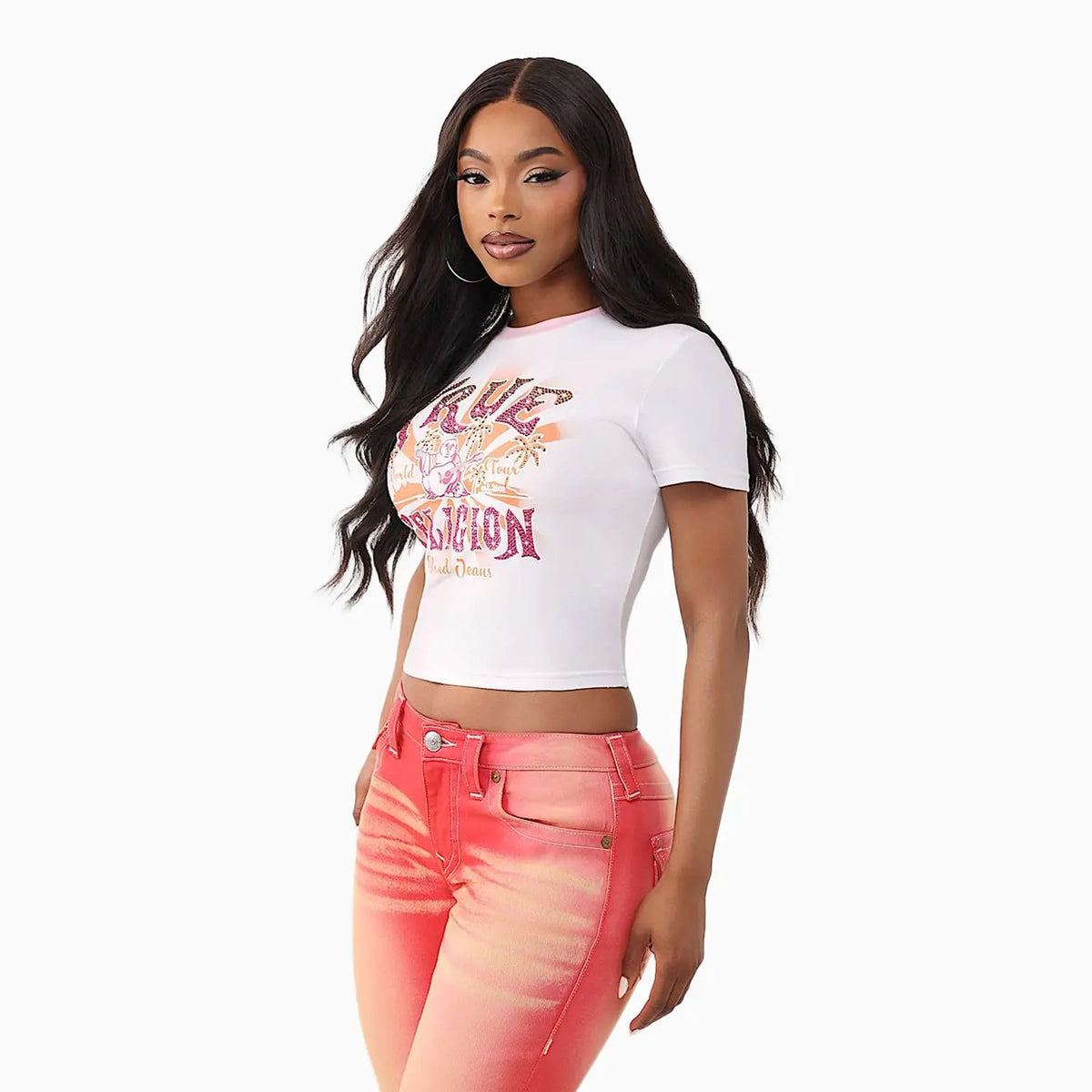 Women's Crystal Logo Baby T-Shirt