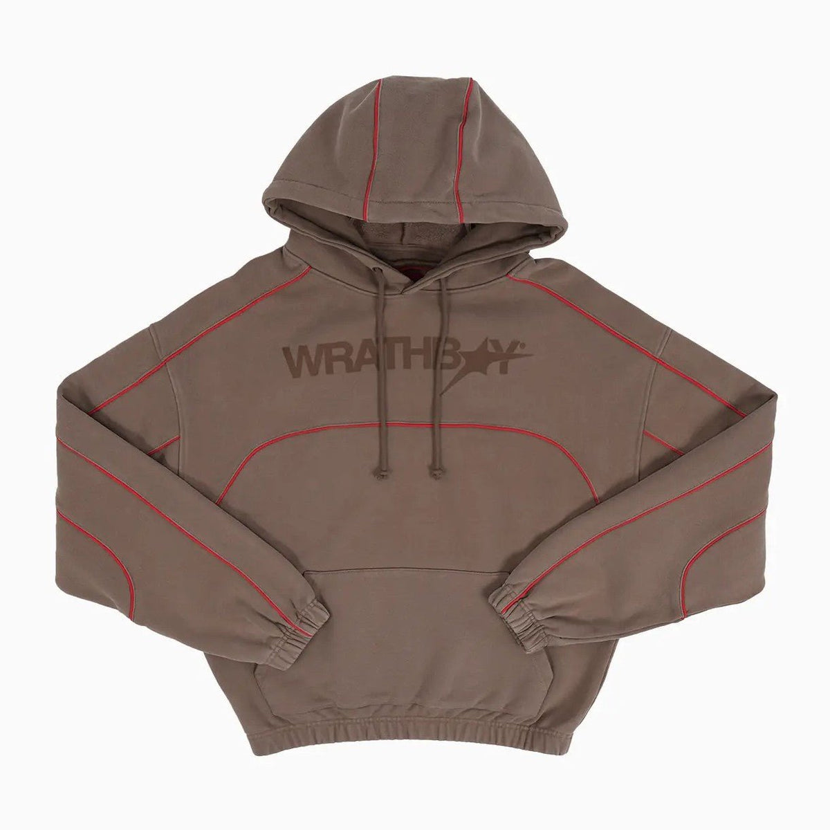 Men's WRATHBOY Earth Tone Streetwear Hoodie Jogger Set