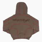 Men's WRATHBOY Earth Tone Streetwear Hoodie Jogger Set
